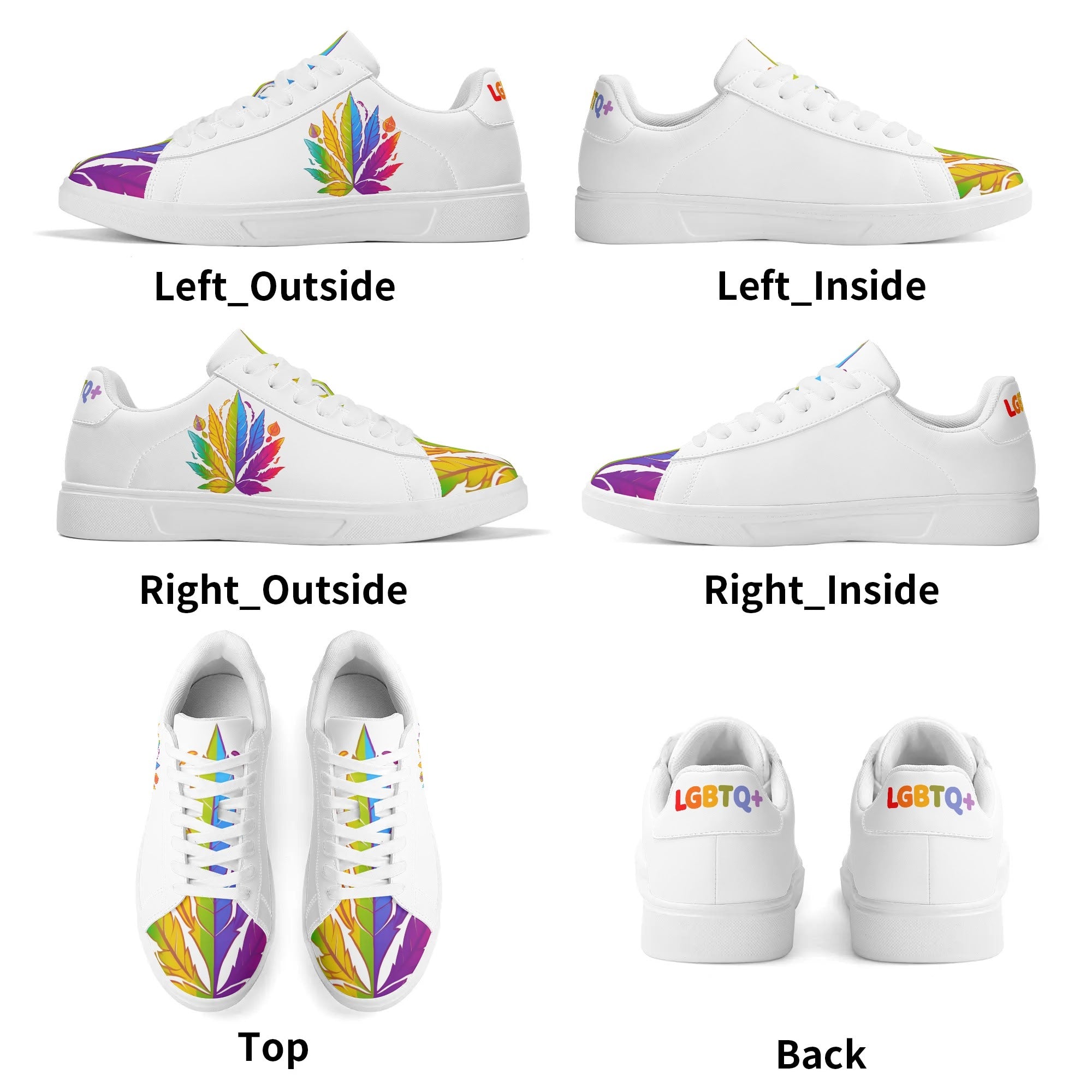 Pride Leaf | Pride Shoes | Shoe Zero