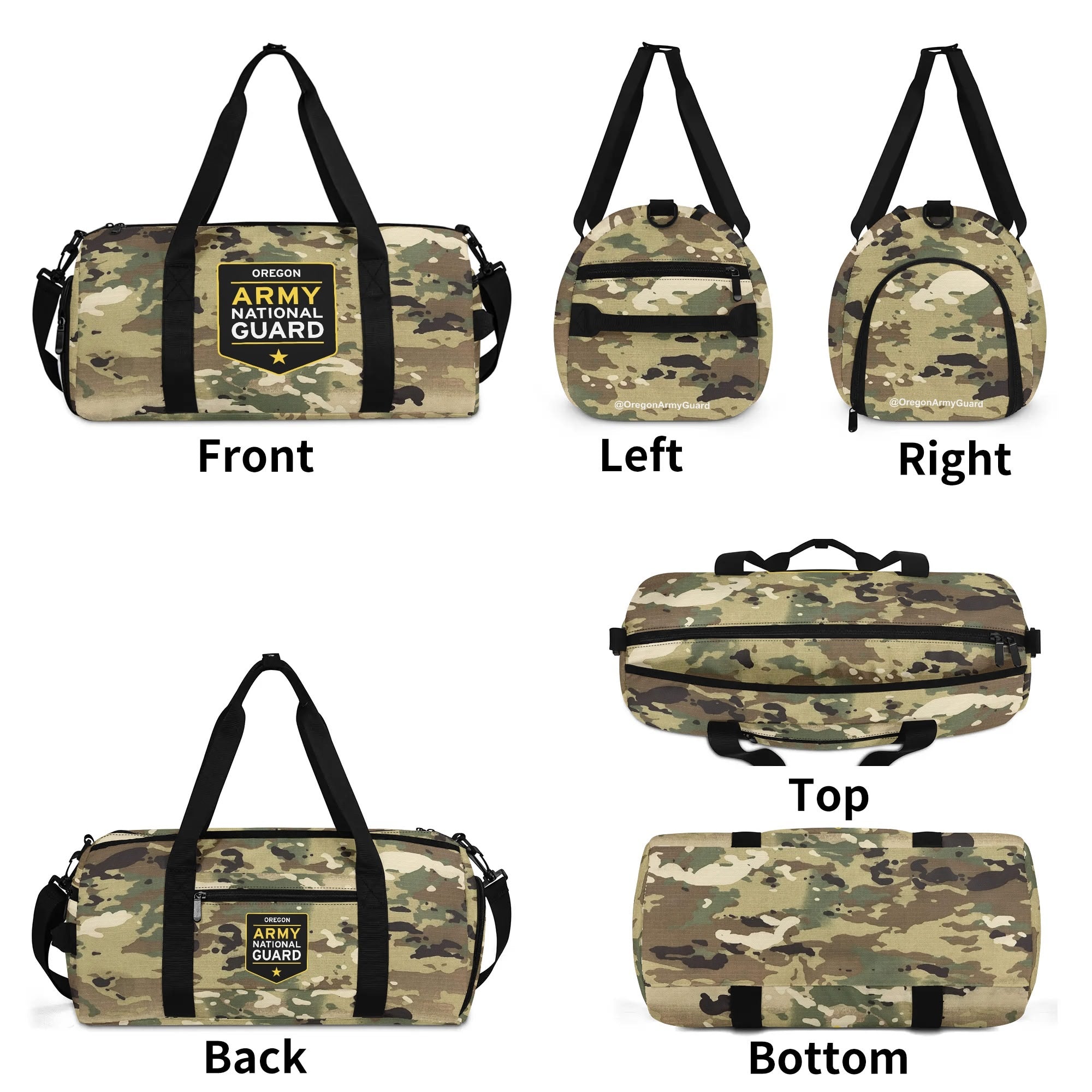 ORARNG Duffle Bag | Custom Army Bag | Shoe Zero