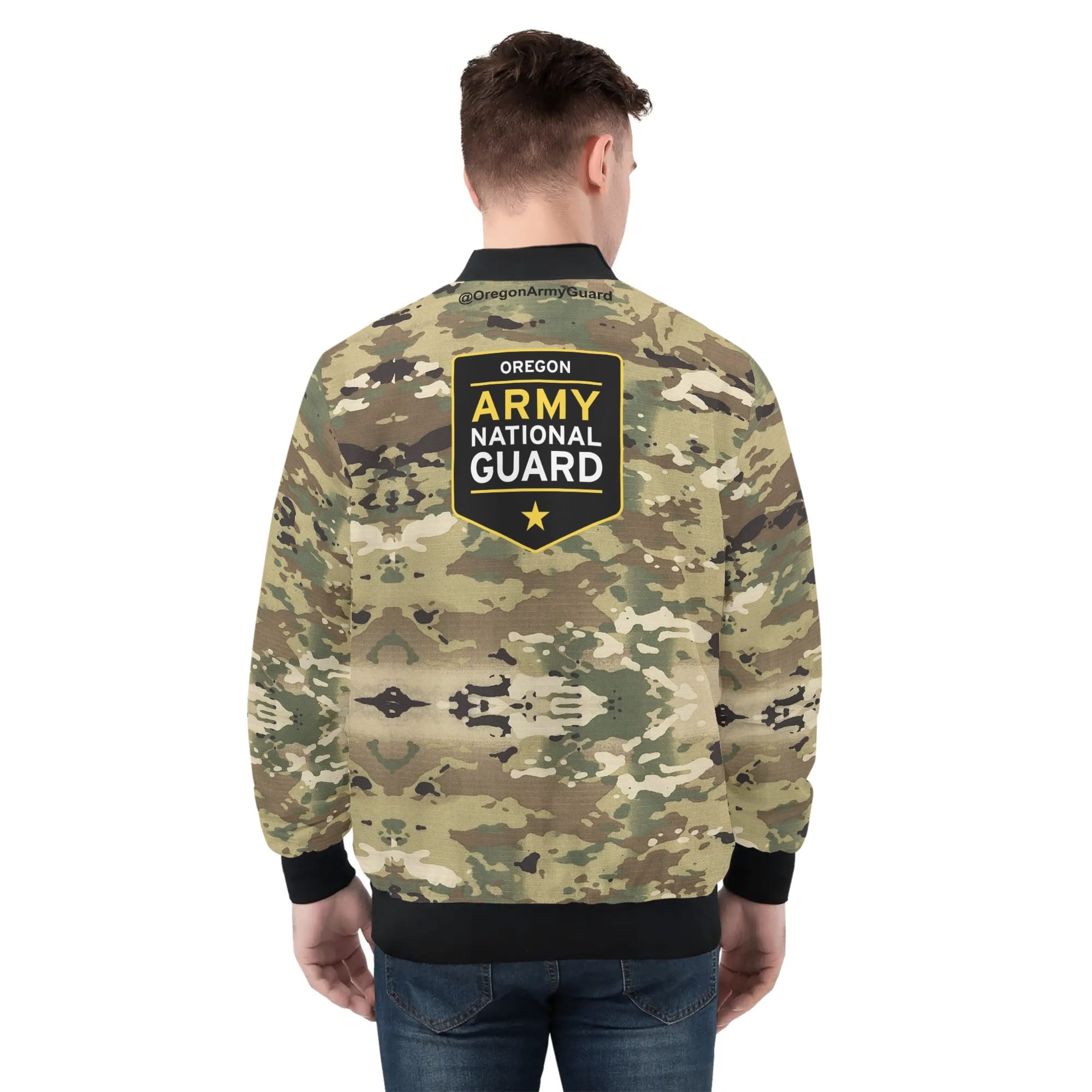 ORARNG Bomber Jacket | Custom Army Jacket | Shoe Zero