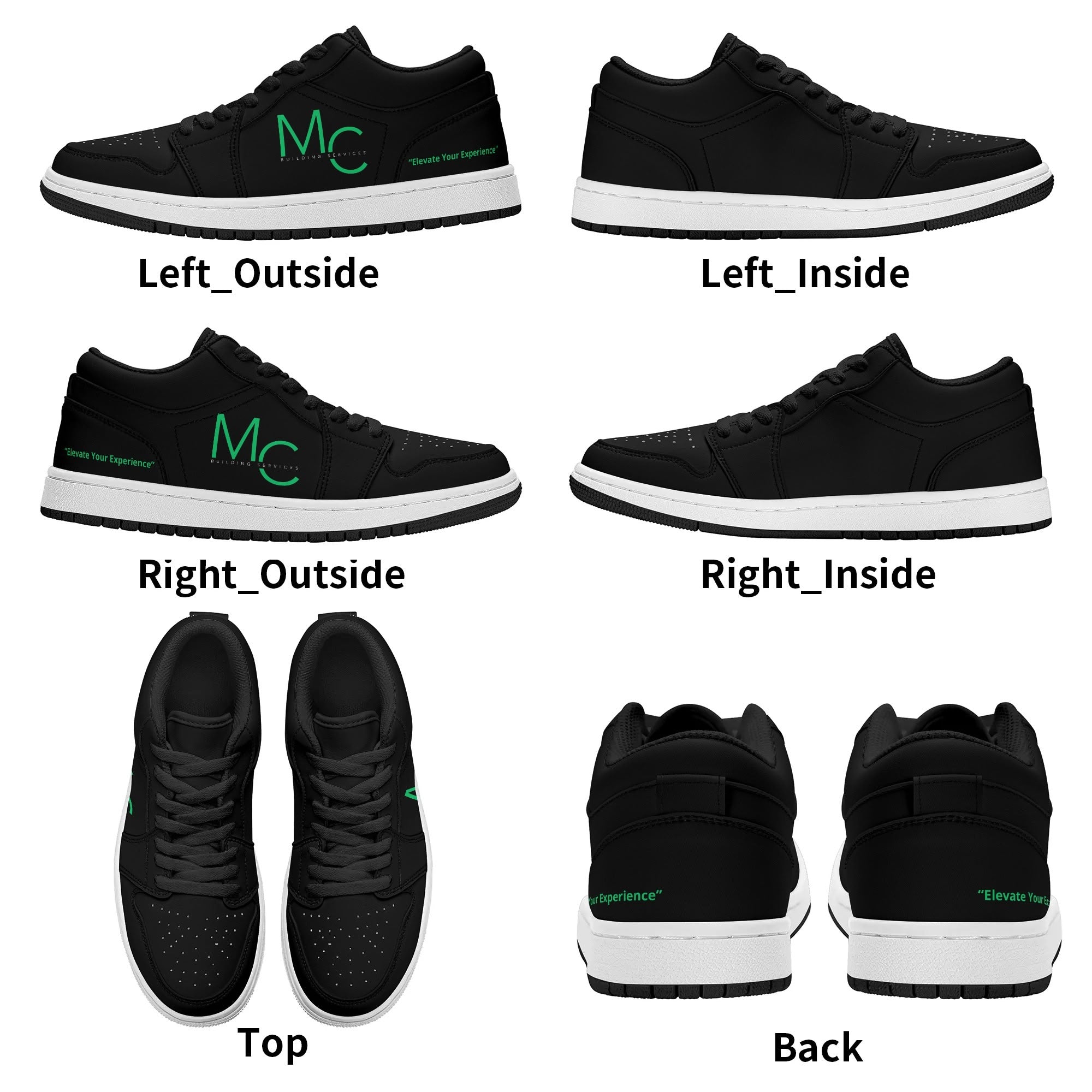 MC Building Services | Custom Branded Shoes