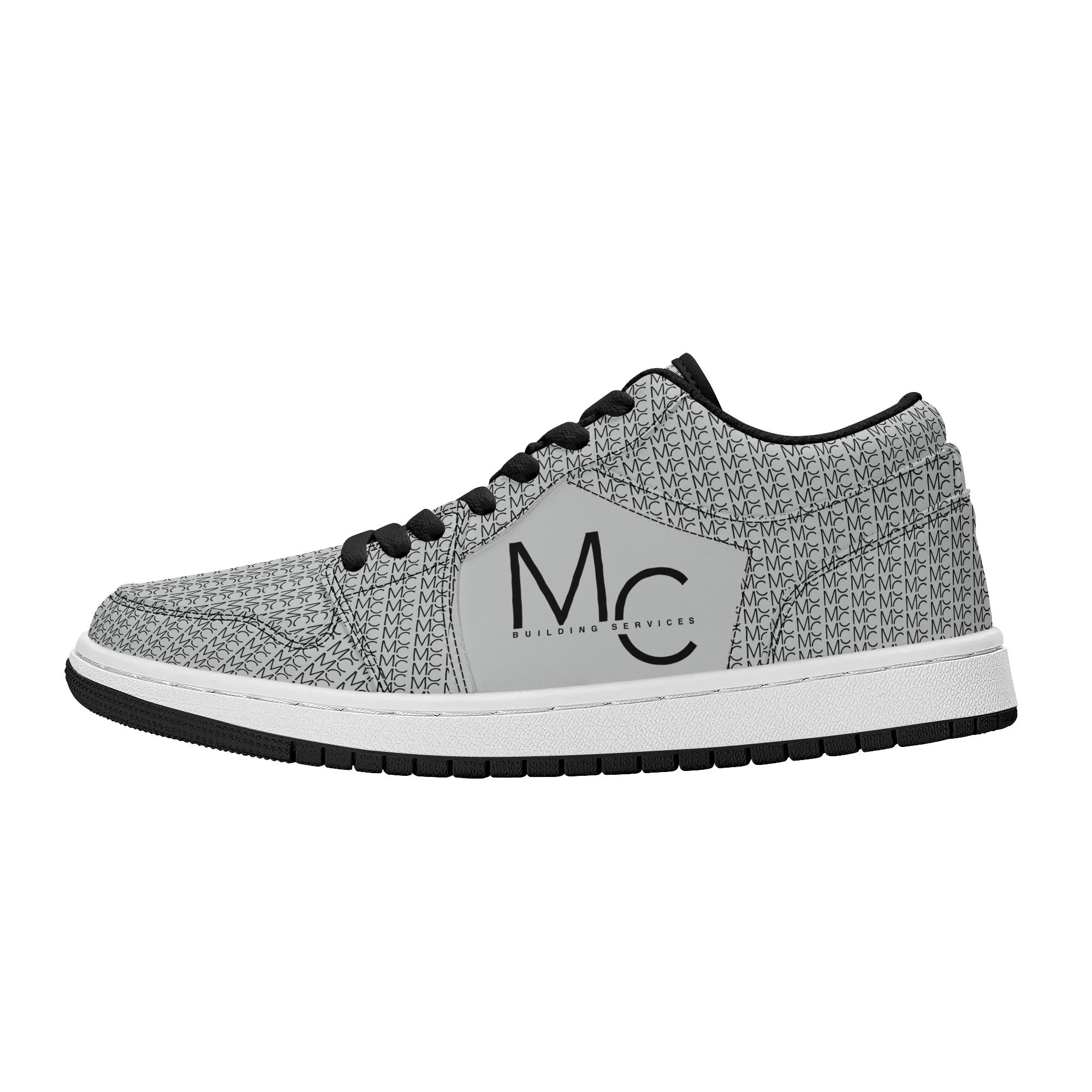 MC Building Services #c2c4c4 | Custom Branded Shoes | Shoe Zero