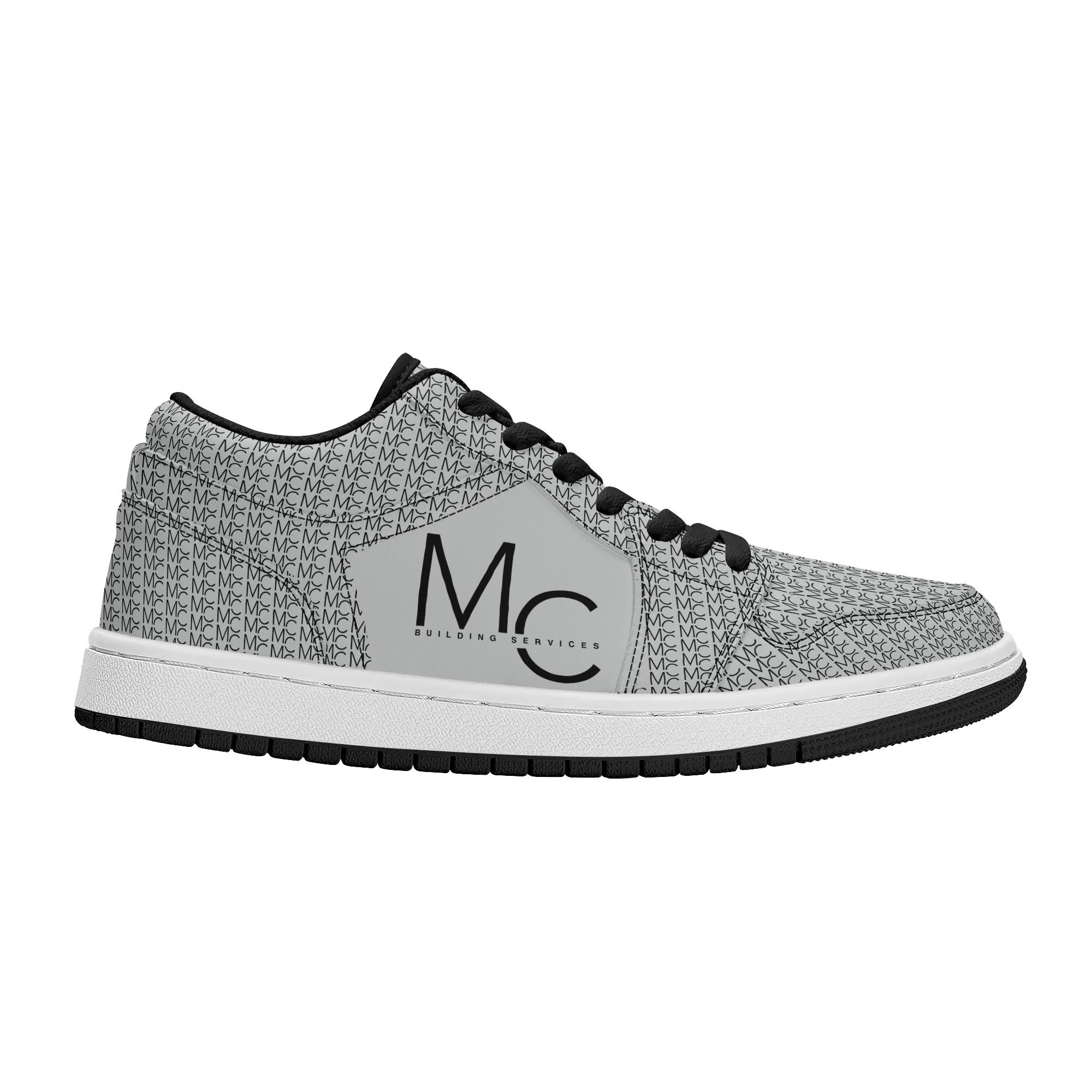 MC Building Services #c2c4c4 | Custom Branded Shoes | Shoe Zero