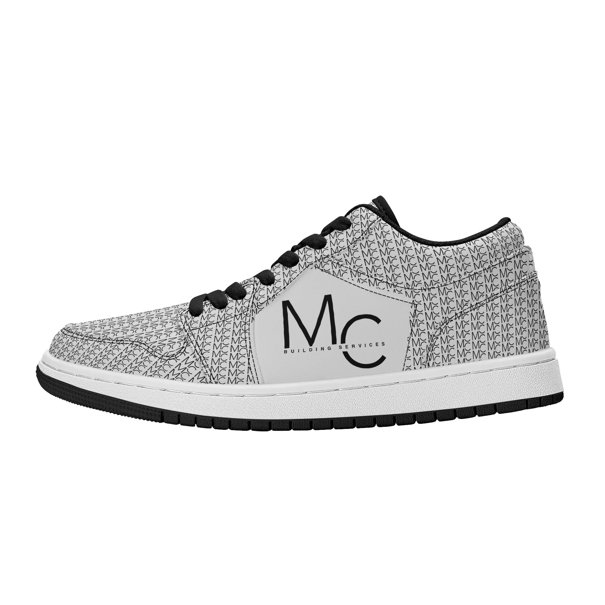 MC Building Services #e0e0e0 | Custom Branded Shoes | Shoe Zero