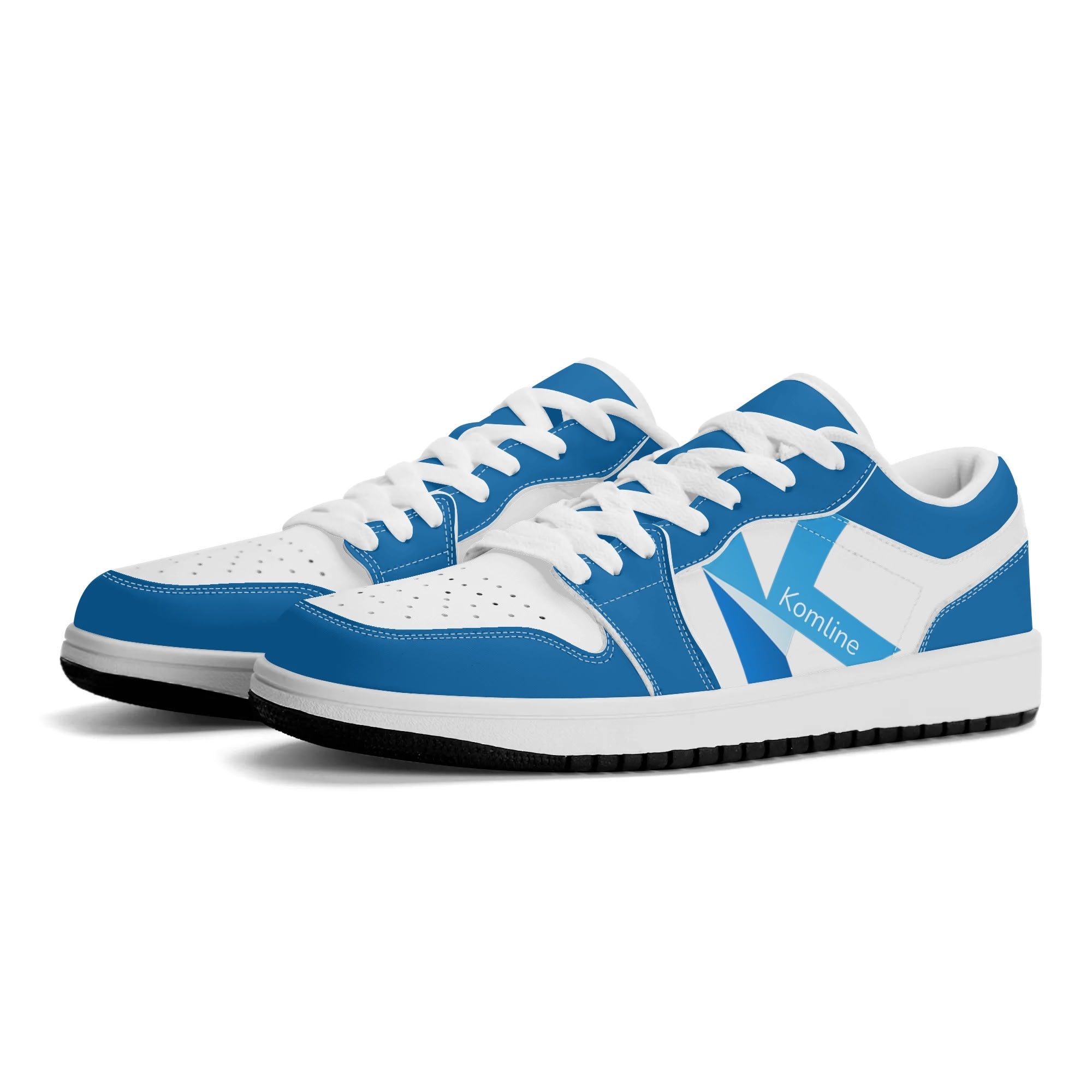 Premium PU Leather Low Top Sneakers-V2
