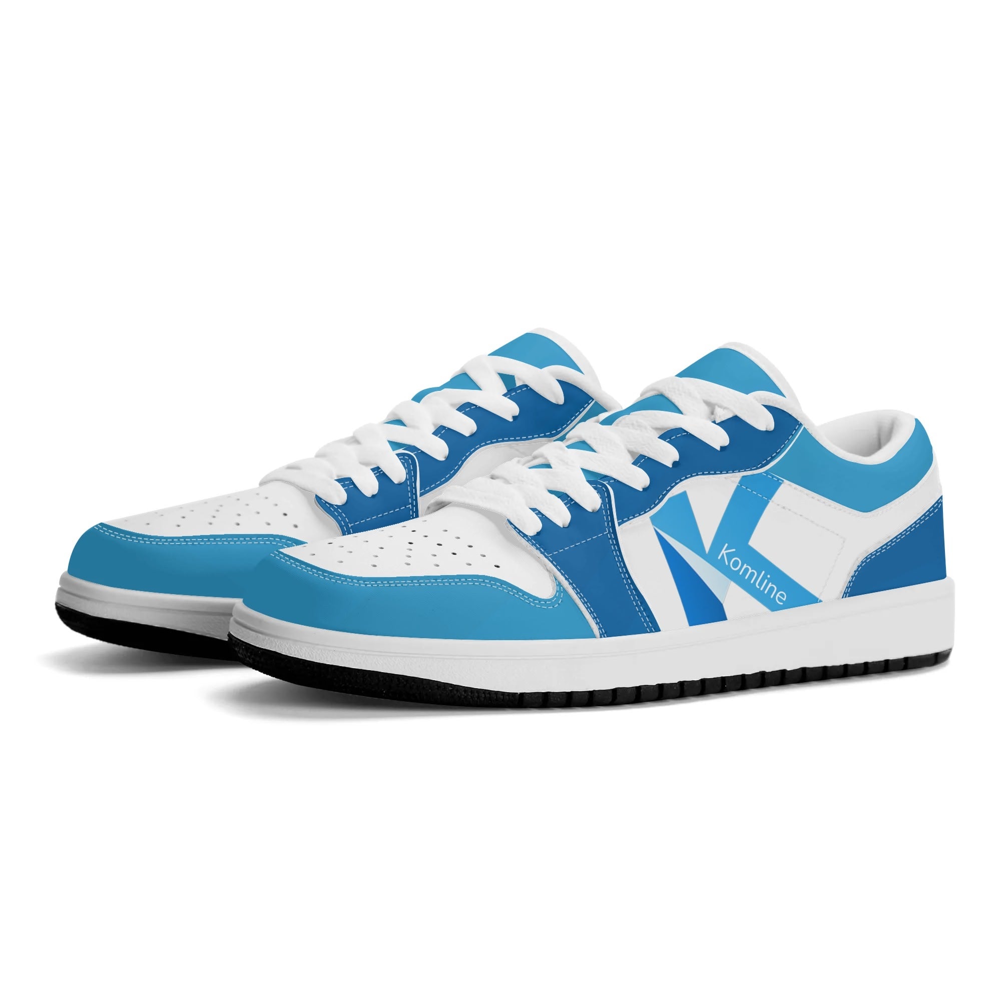 Premium PU Leather Low Top Sneakers-V2