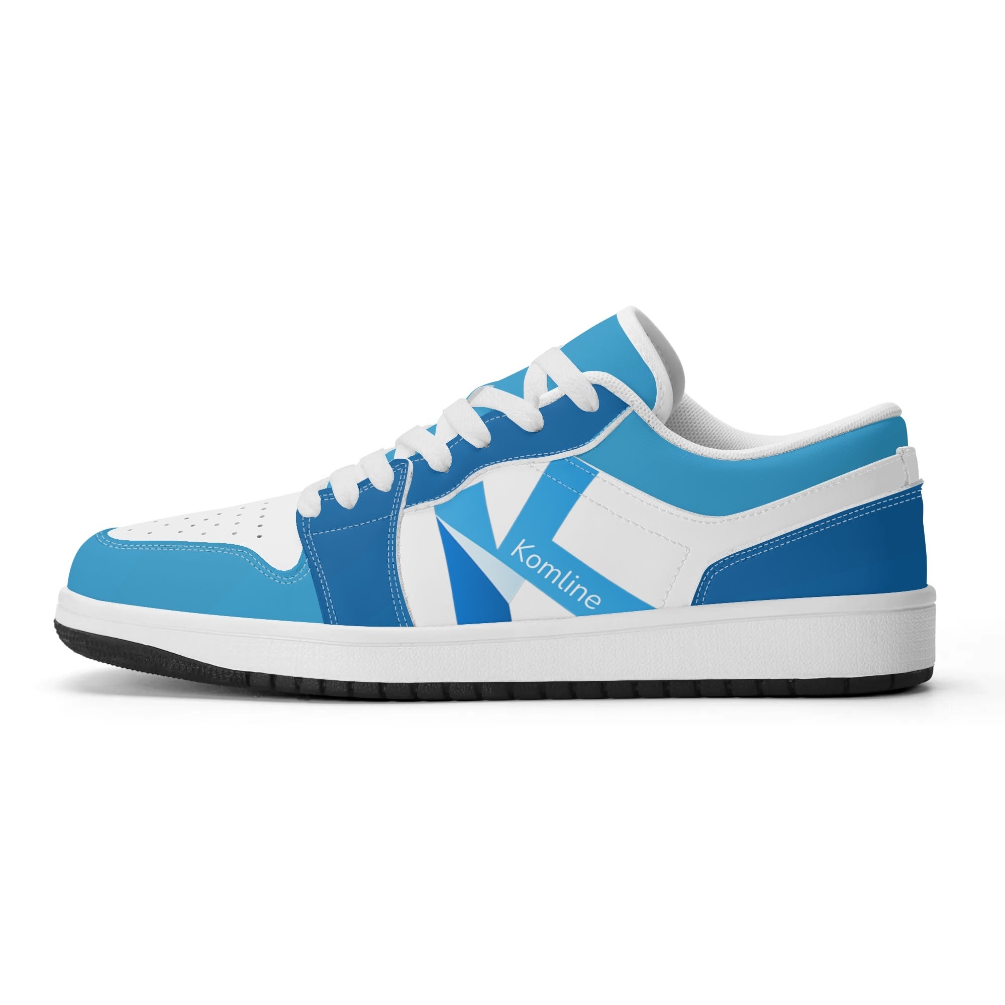 Premium PU Leather Low Top Sneakers-V2