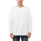crew zero sweater front on model