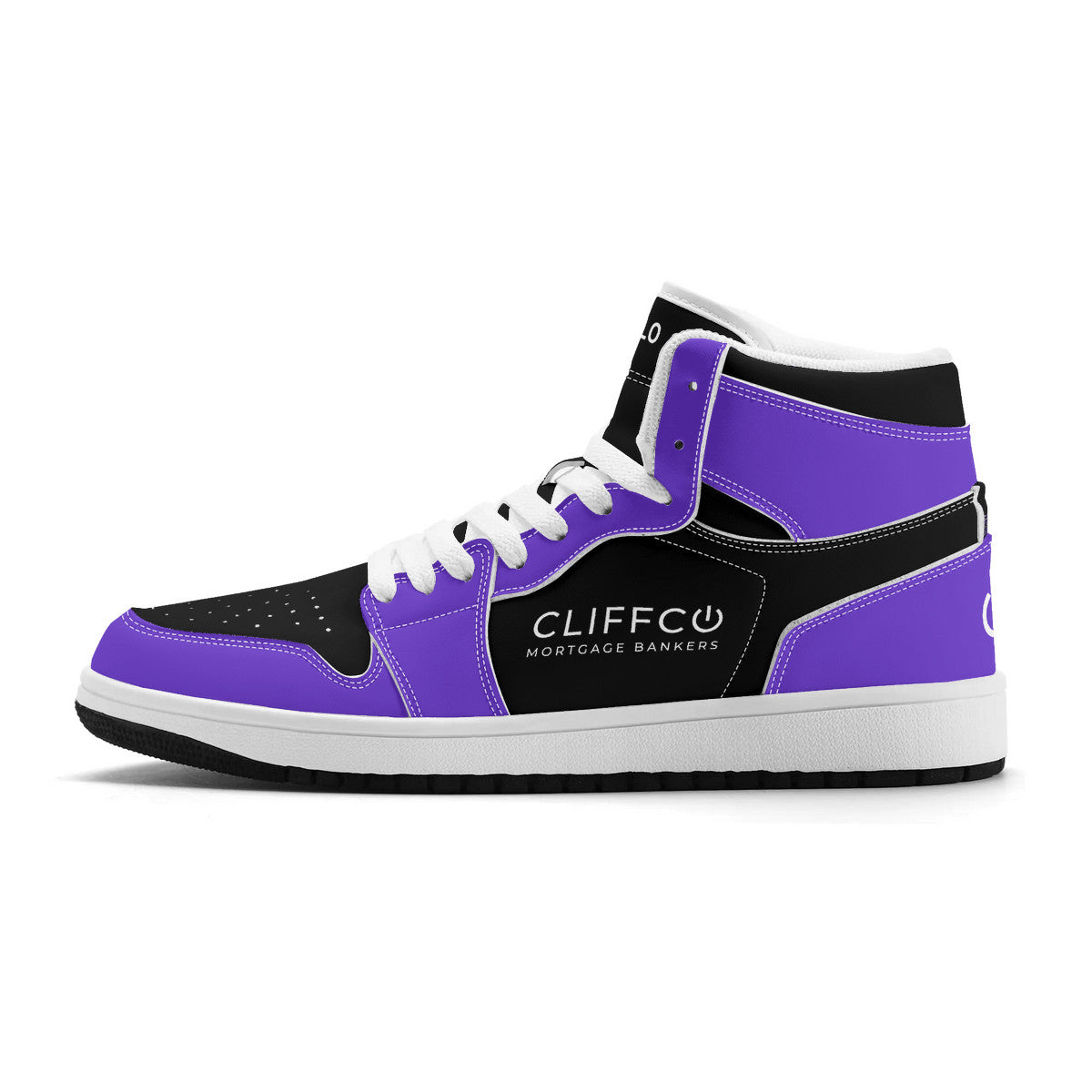 Cliffco Mortgage Bankers | Custom Branded Shoes | Shoe Zero V6