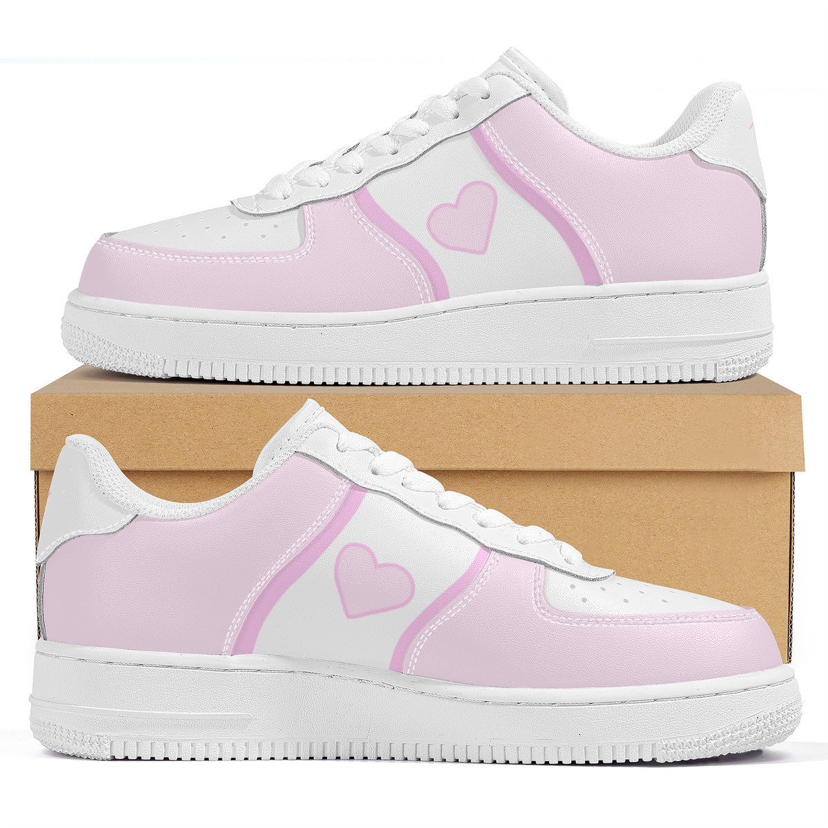 heart customized shoes