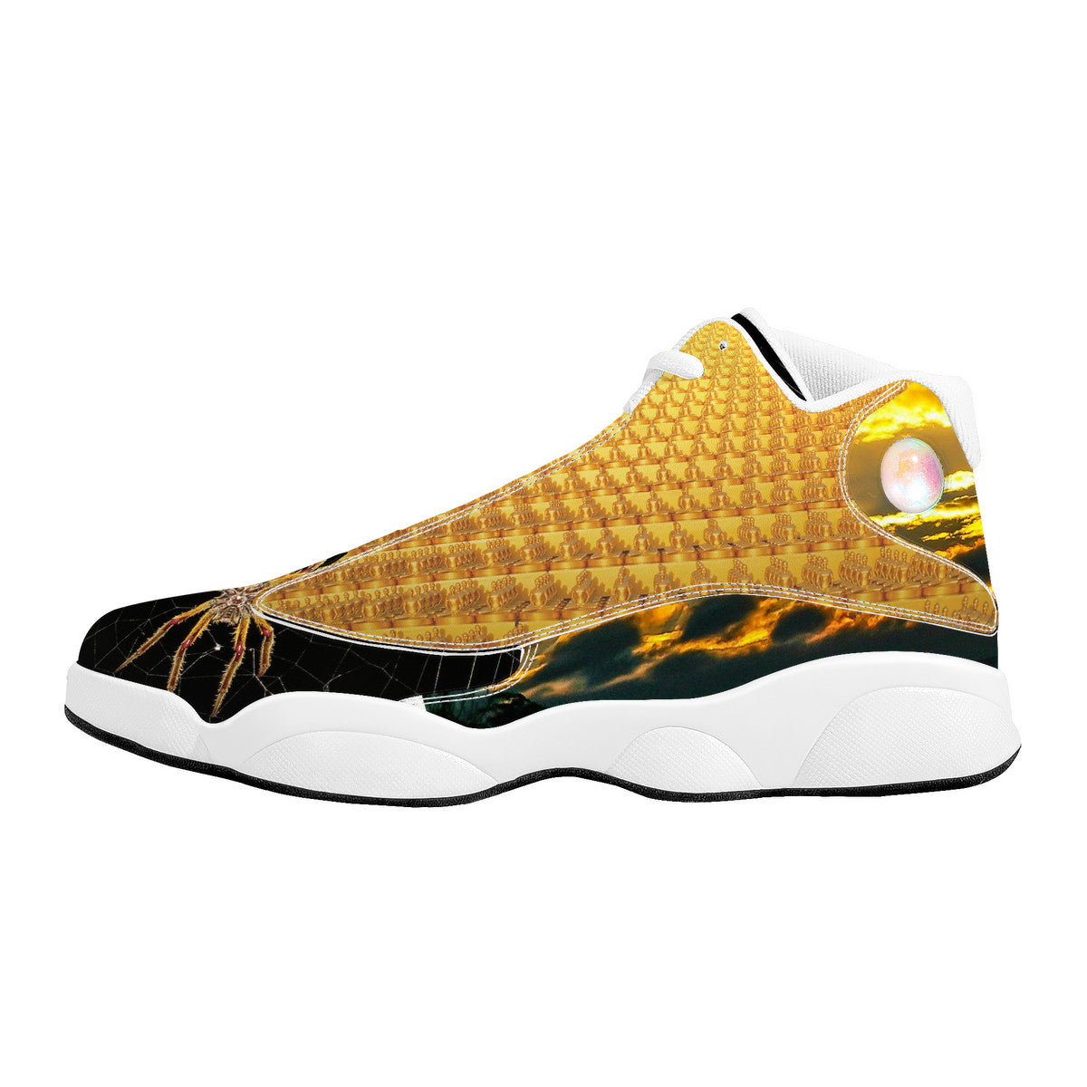 Sunset Gold | Custom High Tops | Shoe Zero