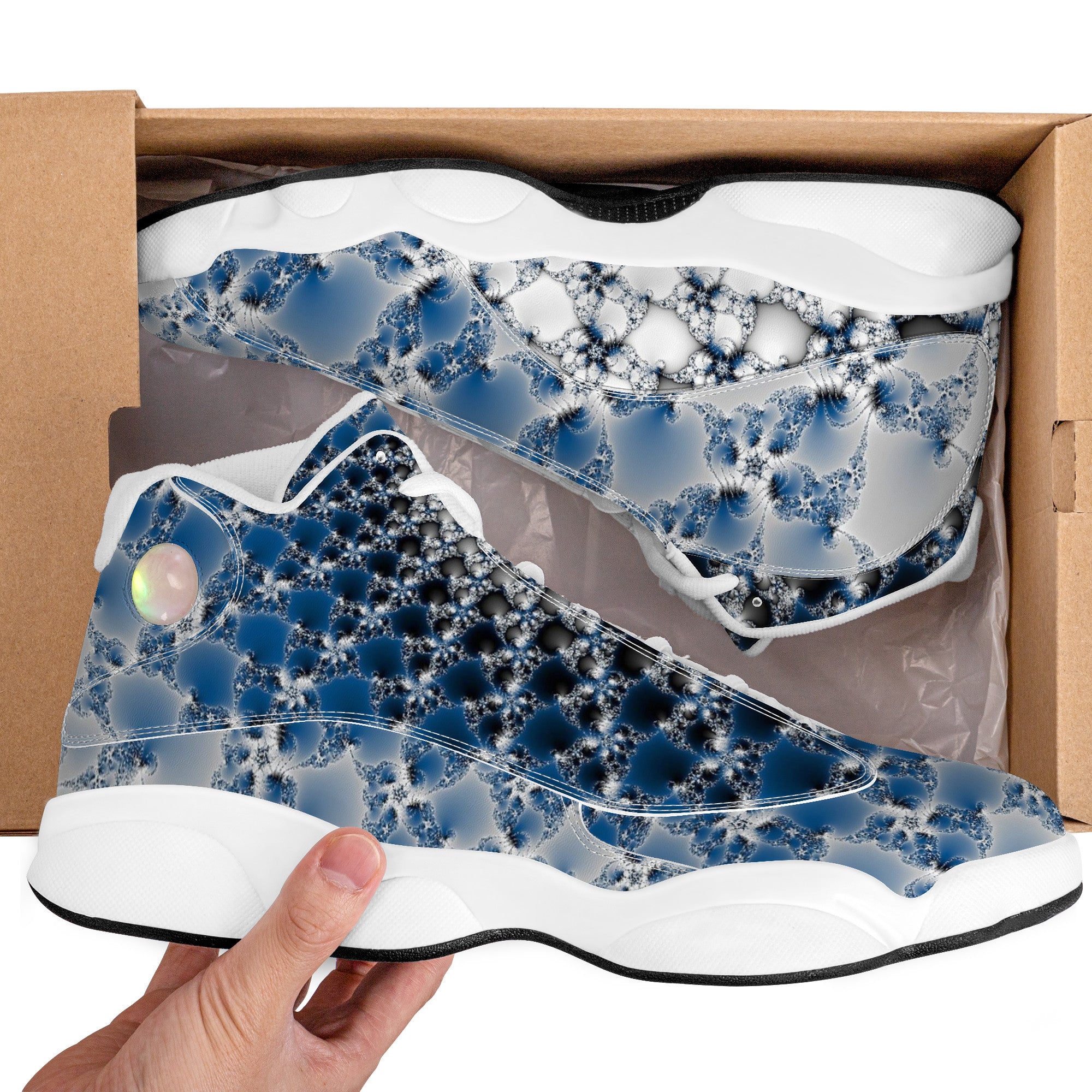 Blue Periscope | Basketball Shoes Customized | Shoe Zero