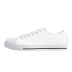 zero canvas low tops right lateral