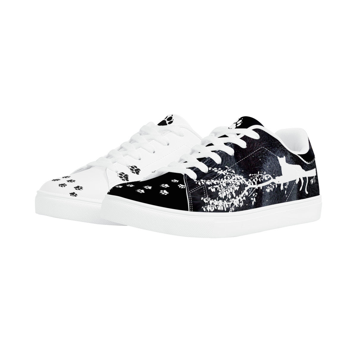 Black Panther Limited Edition- White | Low Top Customized | Shoe Zero