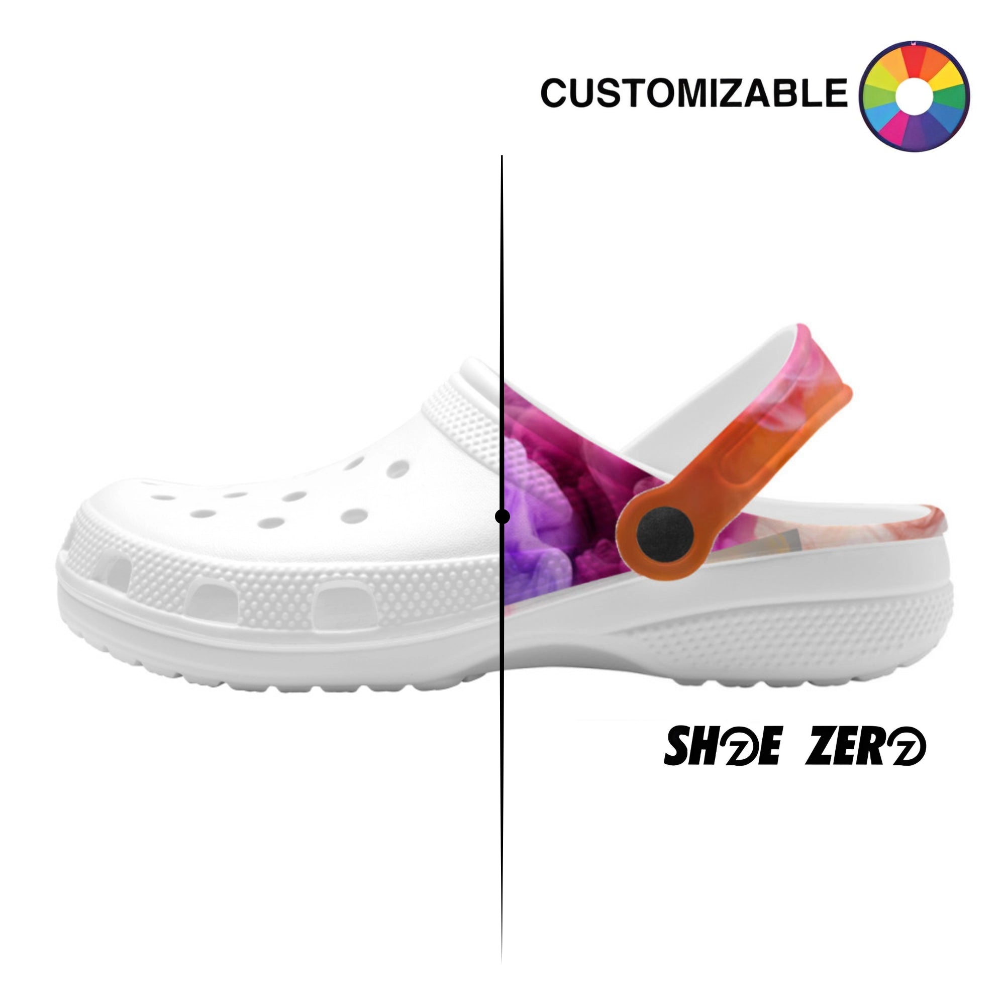 Customizable Breathable Clogs with Holes