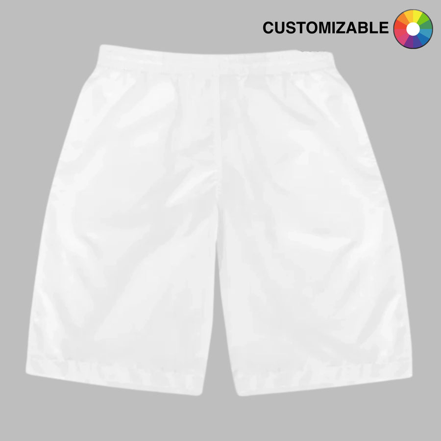 ares zero shorts front flat white