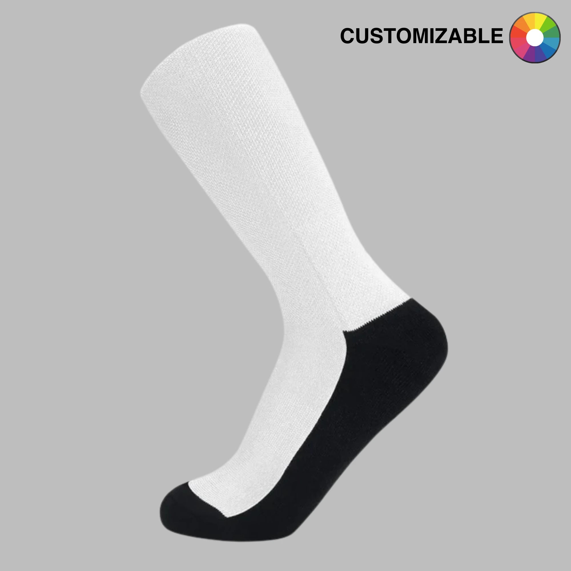 Customizable Crew Socks