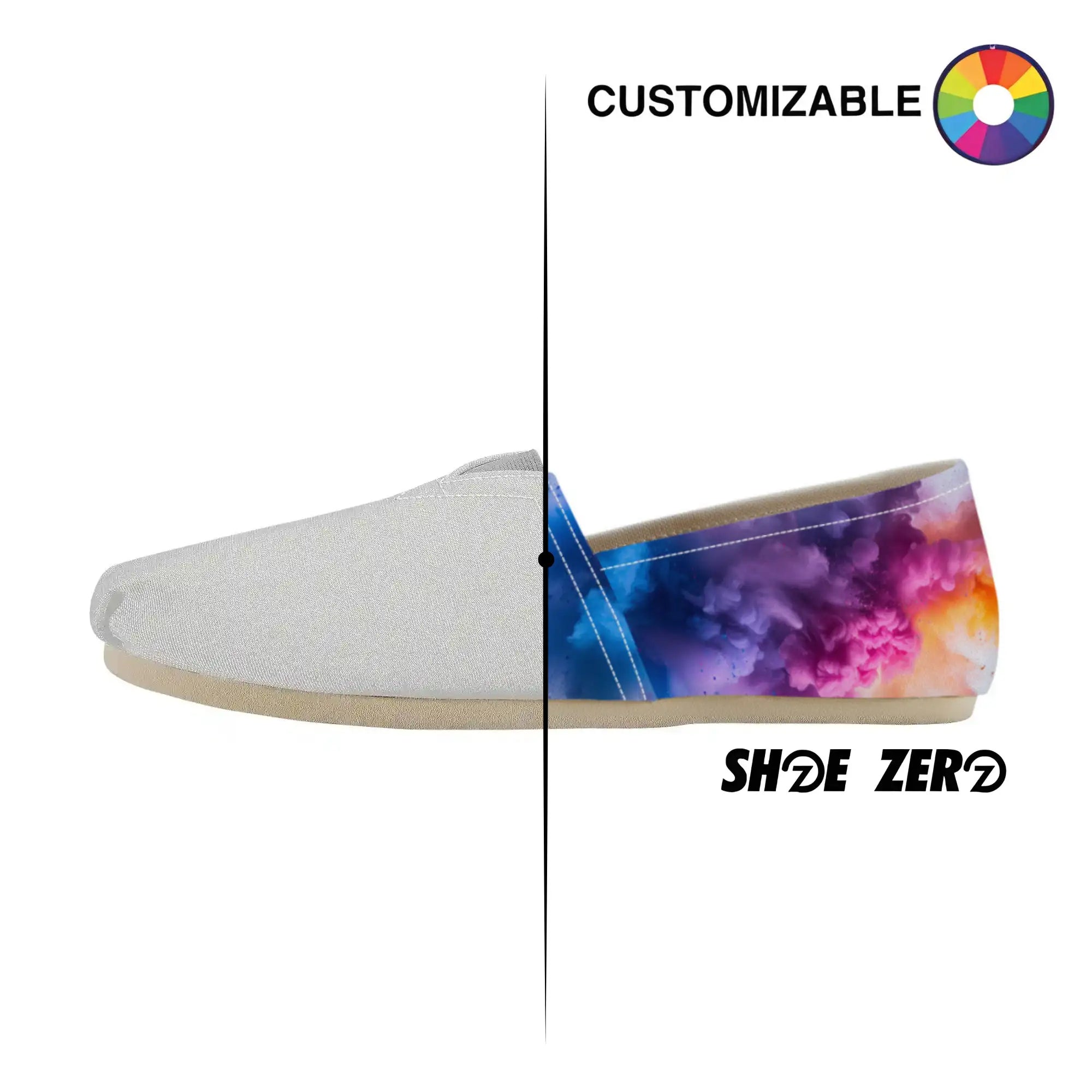 Customizable Casual Flat Custom Shoes