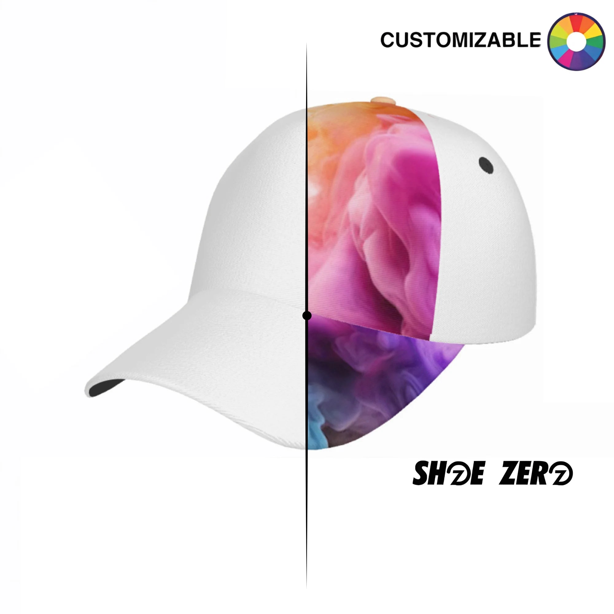 Customizable Curved Brim Baseball Cap