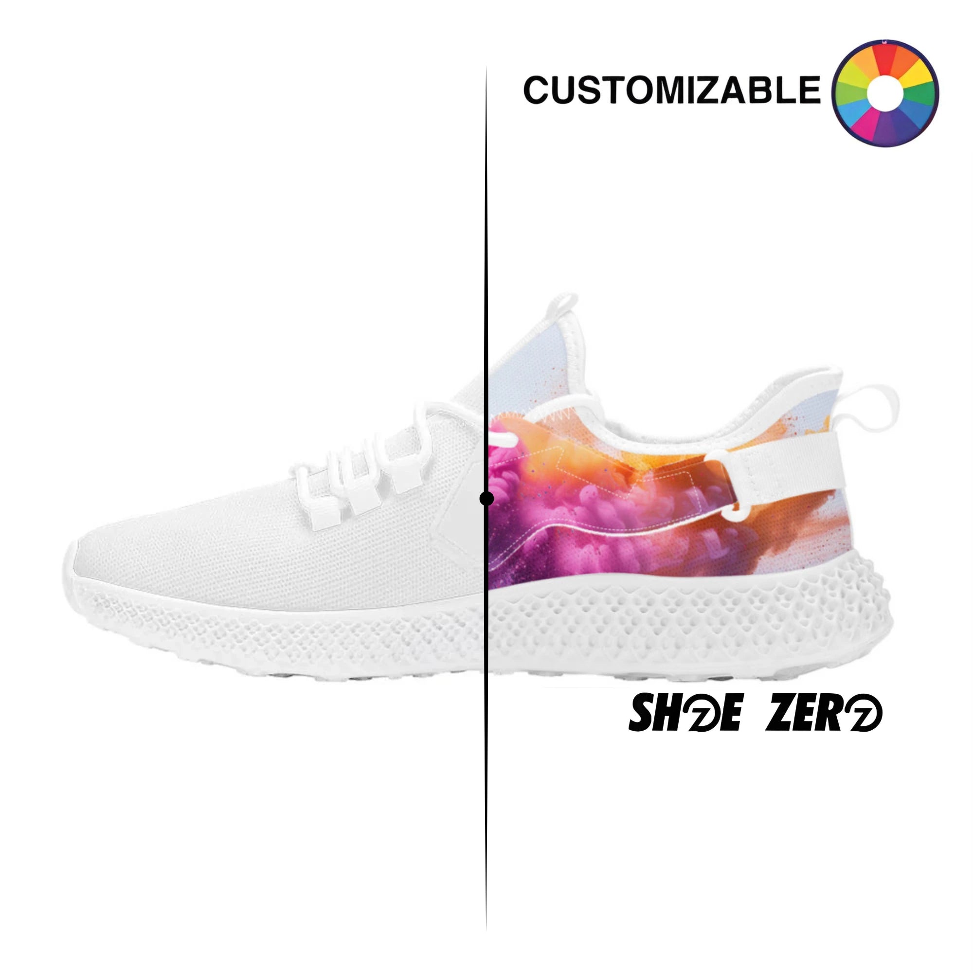 Customizable New Arrival Mesh Knit Shoes