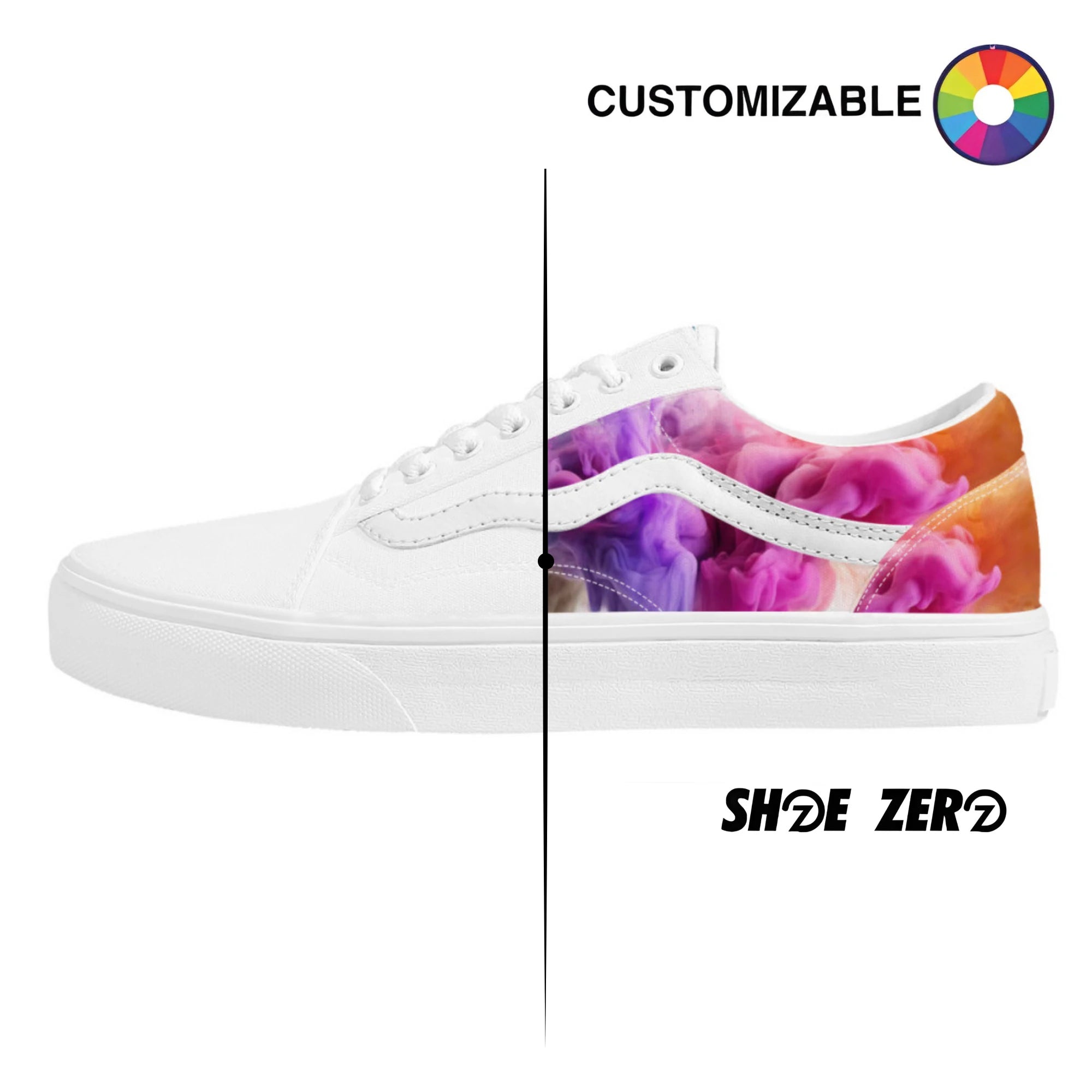Customizable Low Top Flat Sneaker