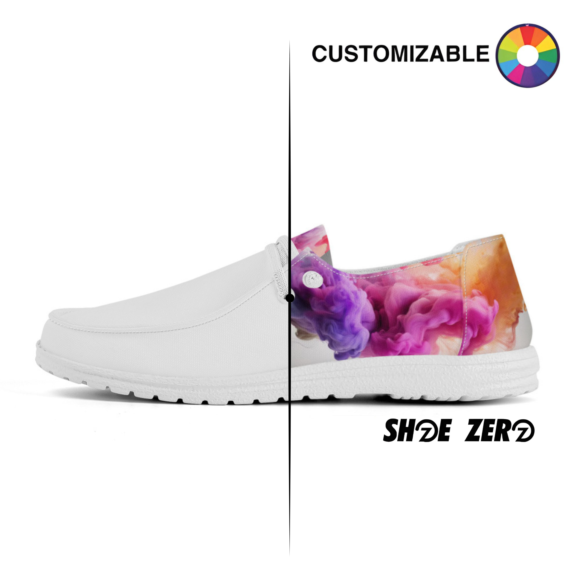 Customizable Zero's Loafers Slip On