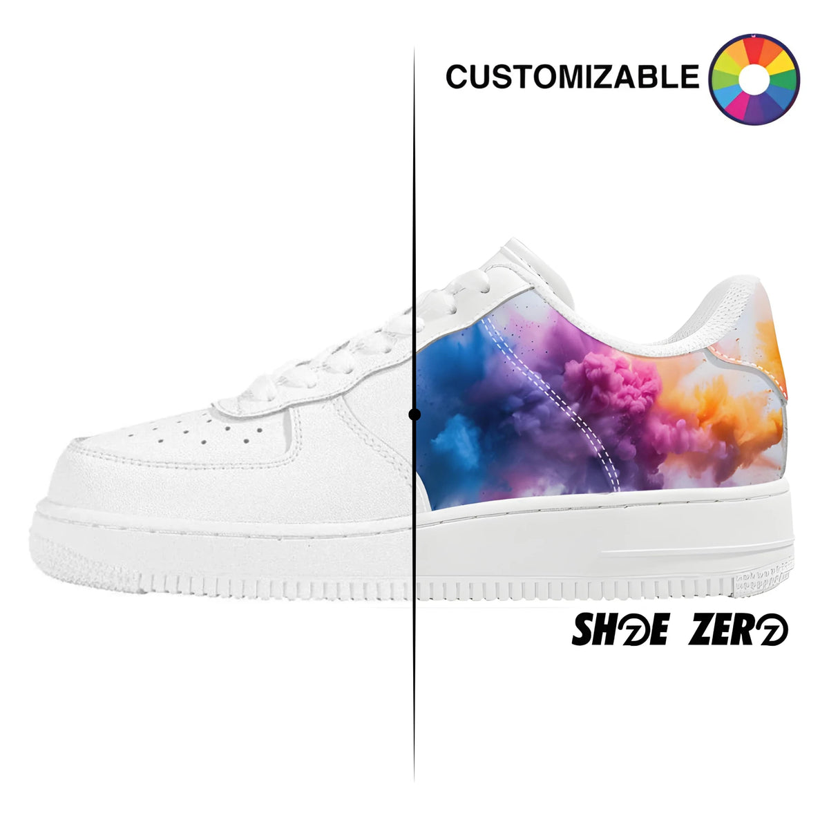 Customizable Air Force Zeros Low Top Men s Shoes