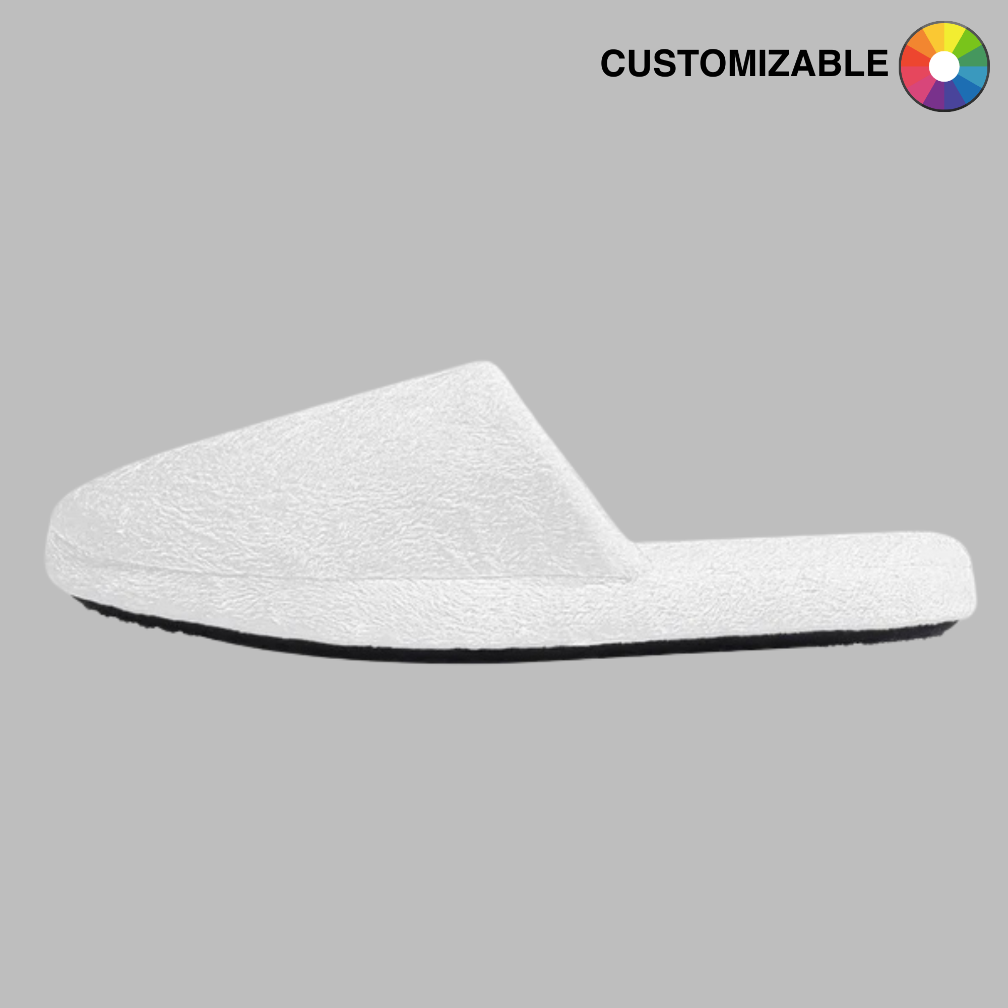 Customizable Home Slippers (White)