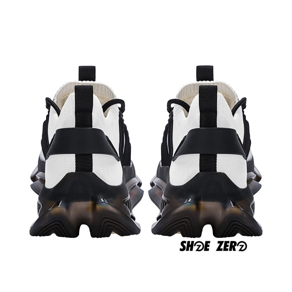 Customizable Air Heel React Sneakers - Back part of the shoe