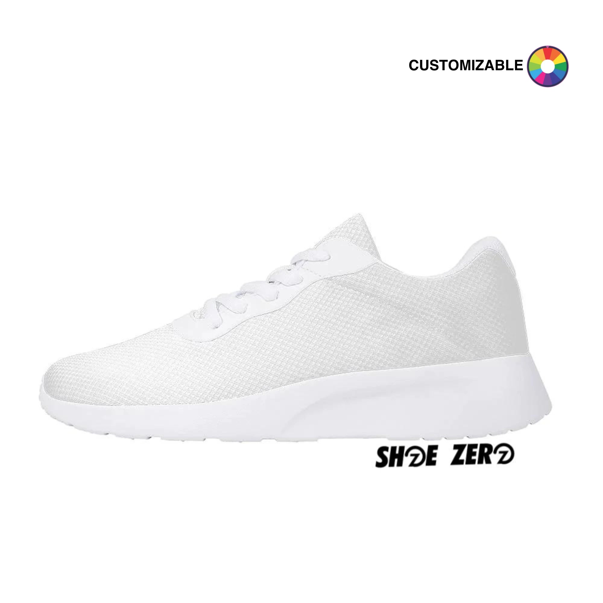 Customizable Air Mesh Zero - White| Design your own | Shoe Zero