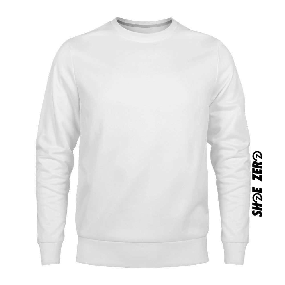 Customizable All Over Print Crew Neck Sweatshirt  - Front part of the Sweatshirt