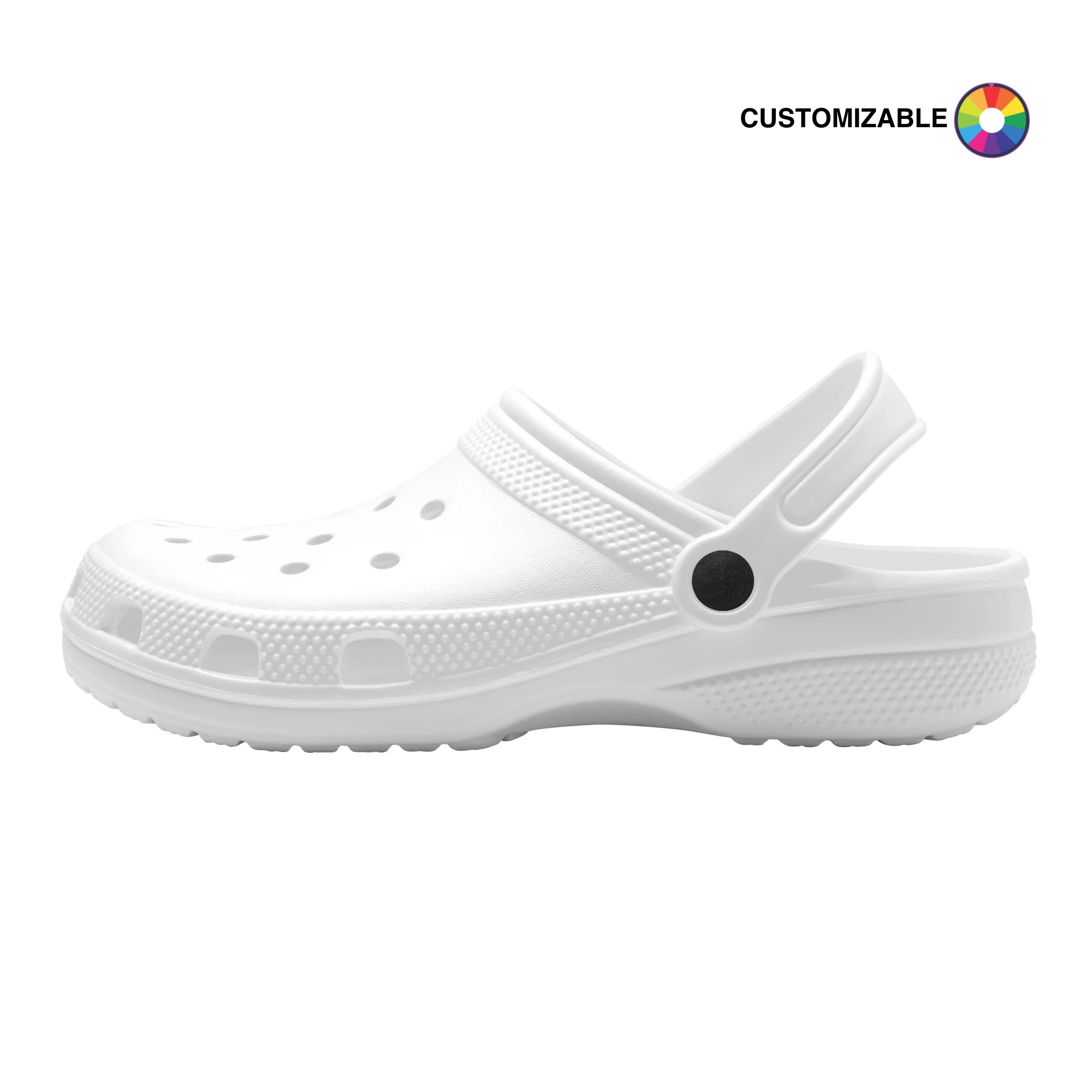 Customizable Breathable Clogs with Holes | Design Your Own | Shoe Zero