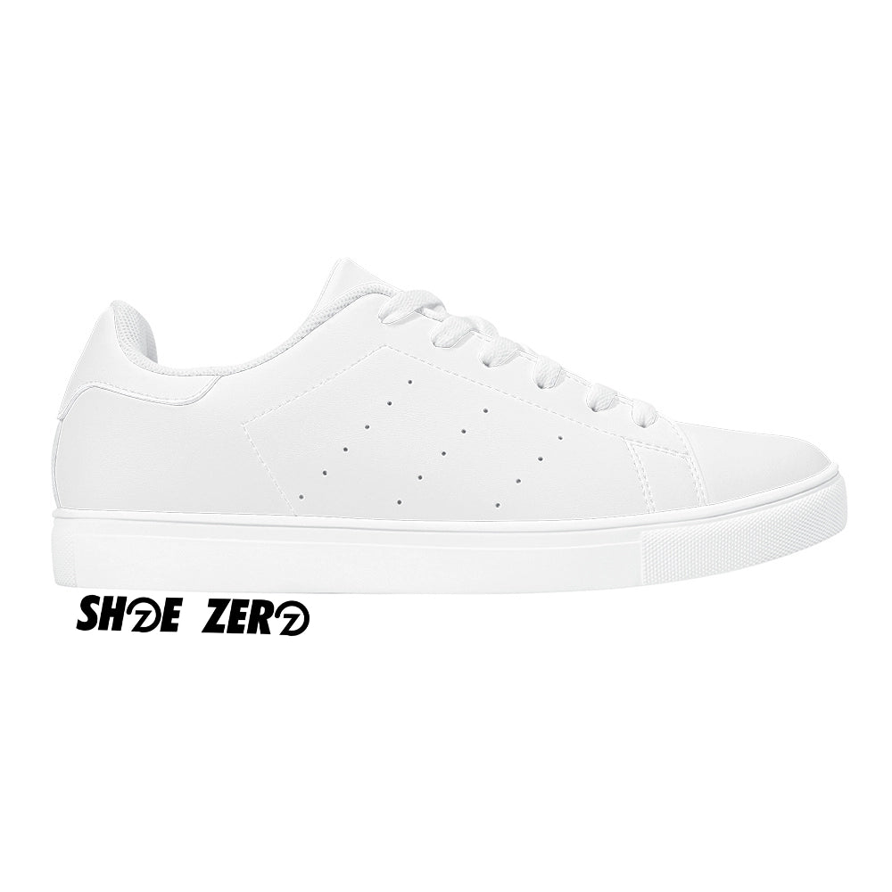 Customizable Breathable Leather Sneakers - Right Outside part of the shoe
