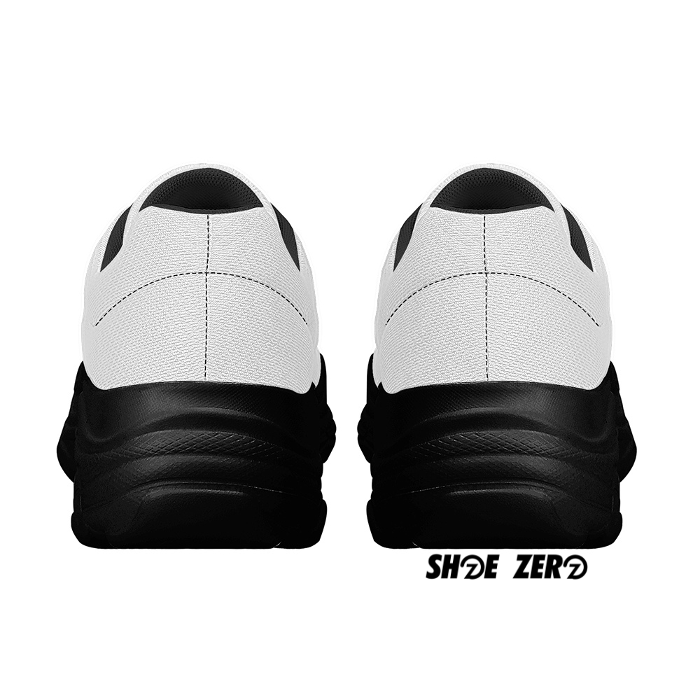 Customizable Chunky Sneakers - Back part of the shoe