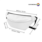crescent moon zero fanny pack dimensions