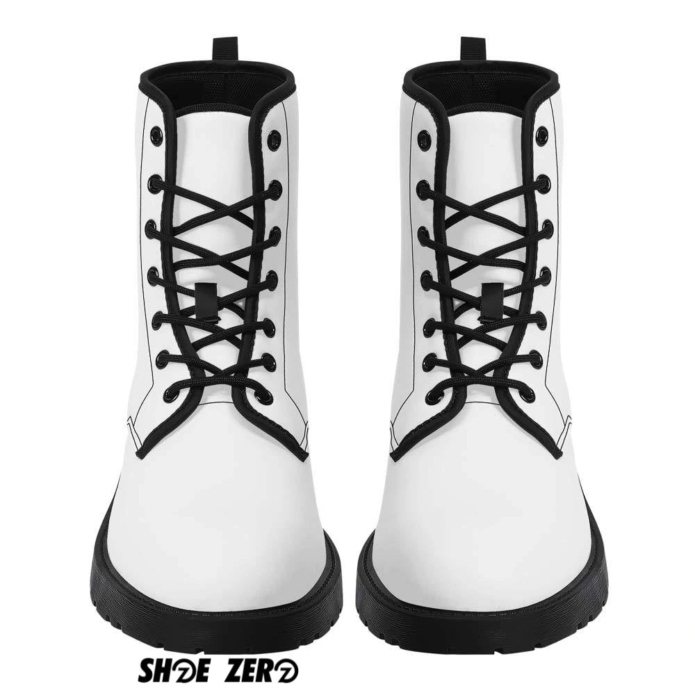 Customizable Leather Boots - Front part of the shoe