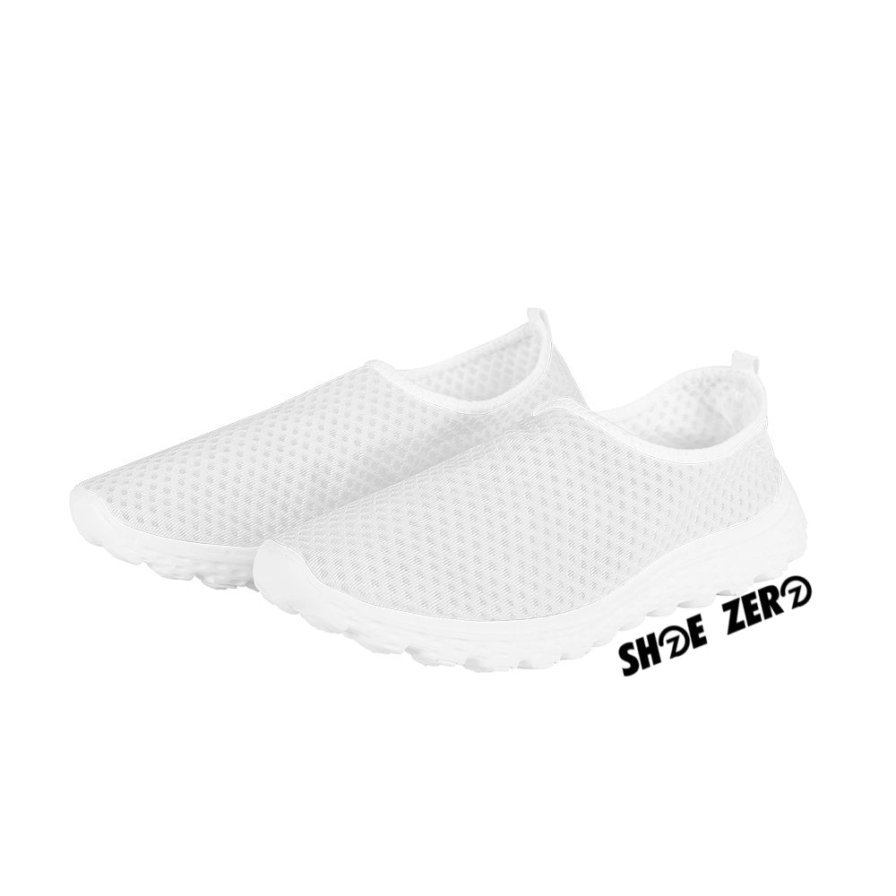 Customizable Mesh Slip On Shoes - Side part of the shoe