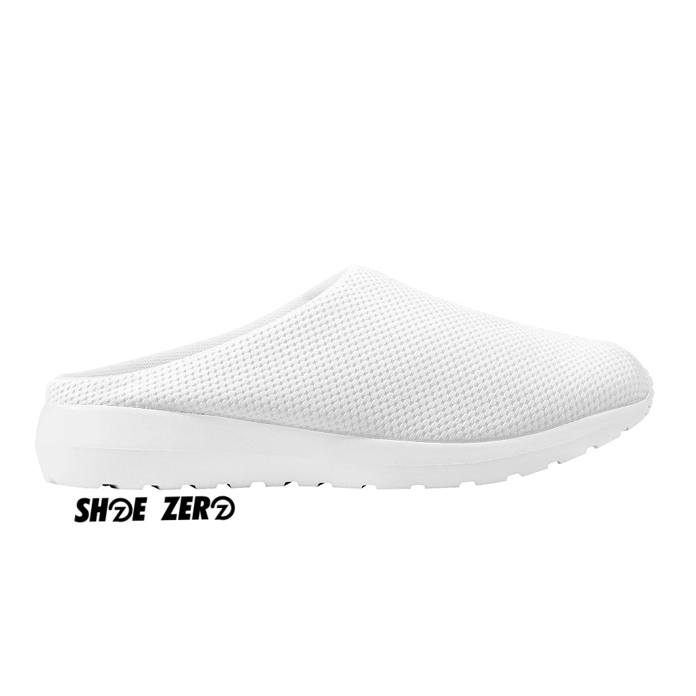 Customizable Mesh Slippers - Right Outside part of the shoe
