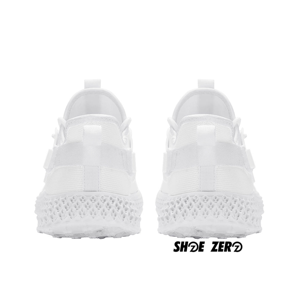 Customizable New Arrival Mesh Knit Shoes - Back part of the shoe