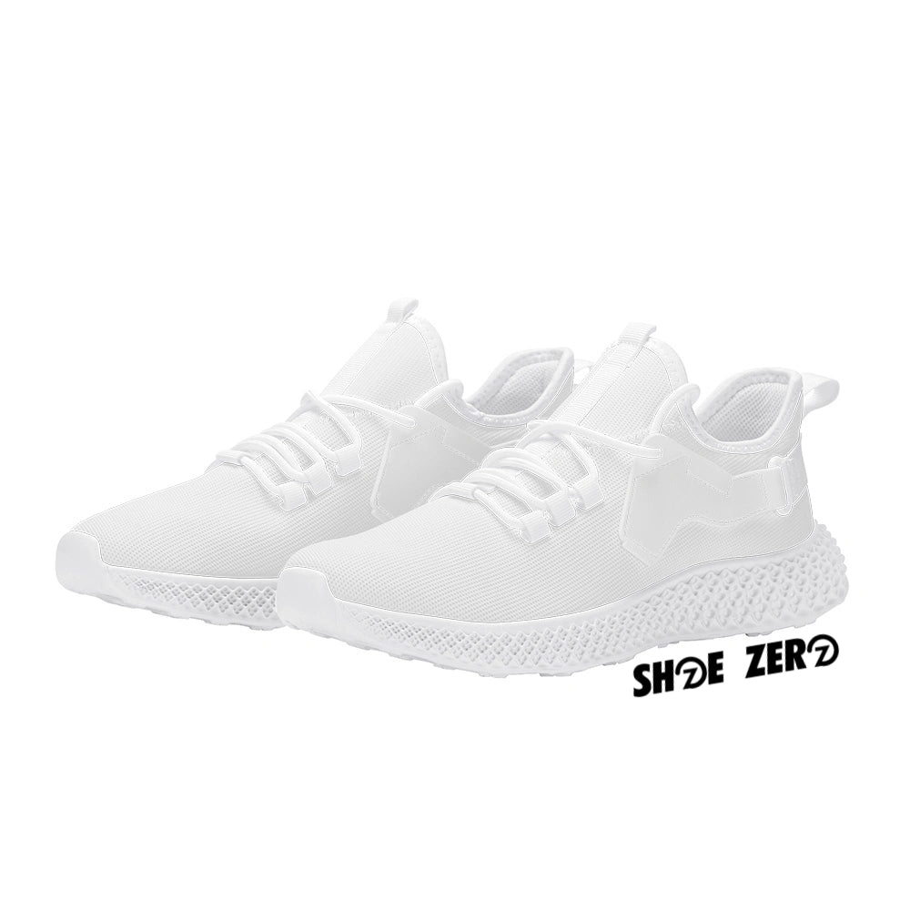 Customizable New Arrival Mesh Knit Shoes - Side part of the shoe