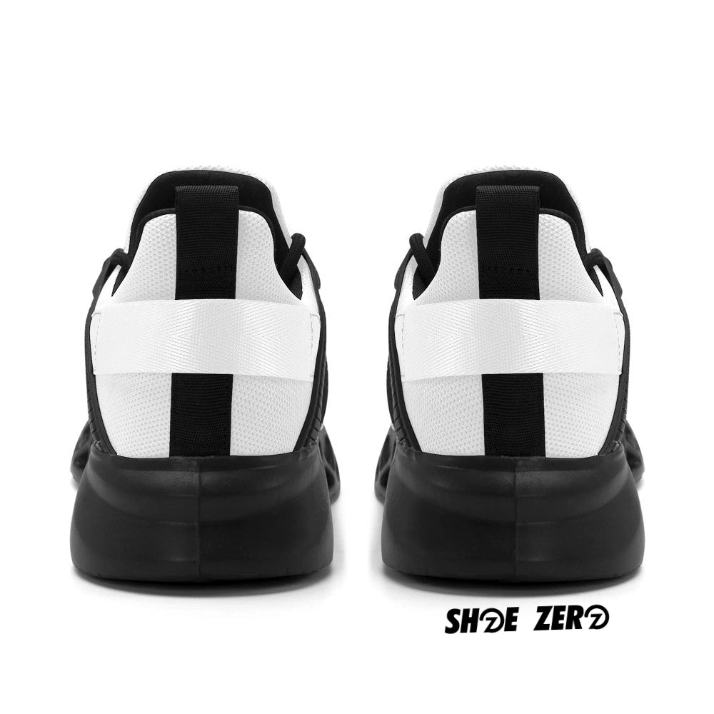 Customizable New Elastic Sport Sneakers - Back part of the shoe