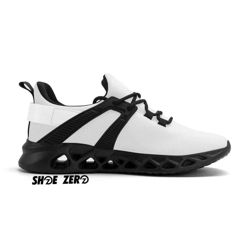 Customizable New Elastic Sport Sneakers - Left Inside part of the shoe