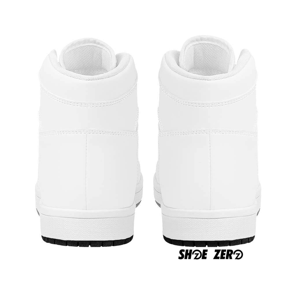 Customizable Premium Leather Sneakers - Back part of the shoe
