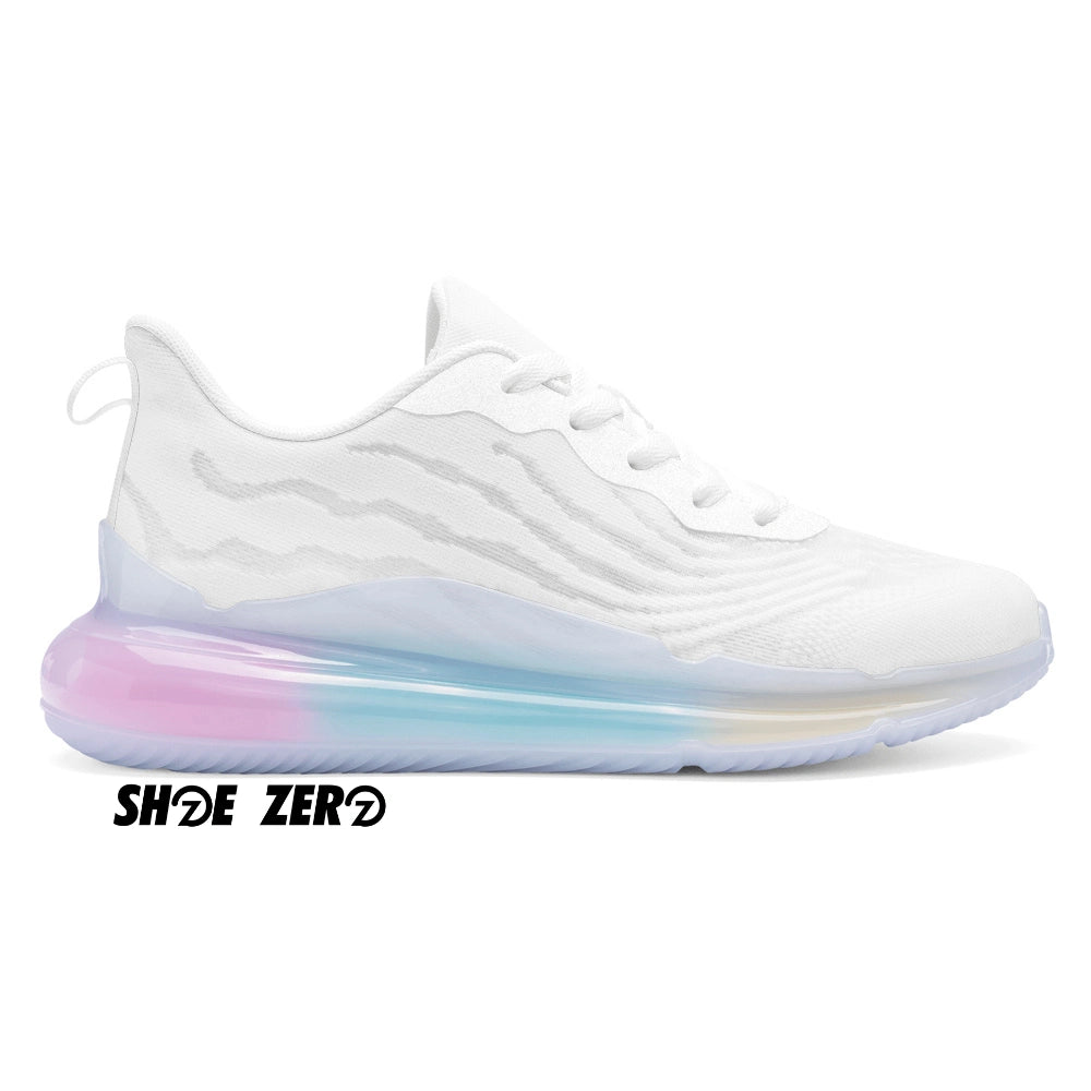 Customizable Rainbow Atmospheric Cushion Running Shoes - Right Outside part of the shoe