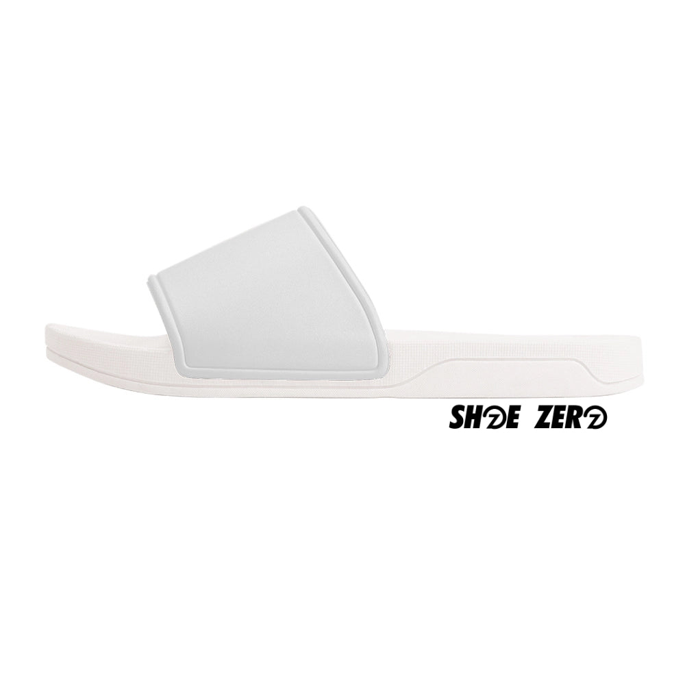 Customizable Slide Sandals - Left Outside part of the shoe