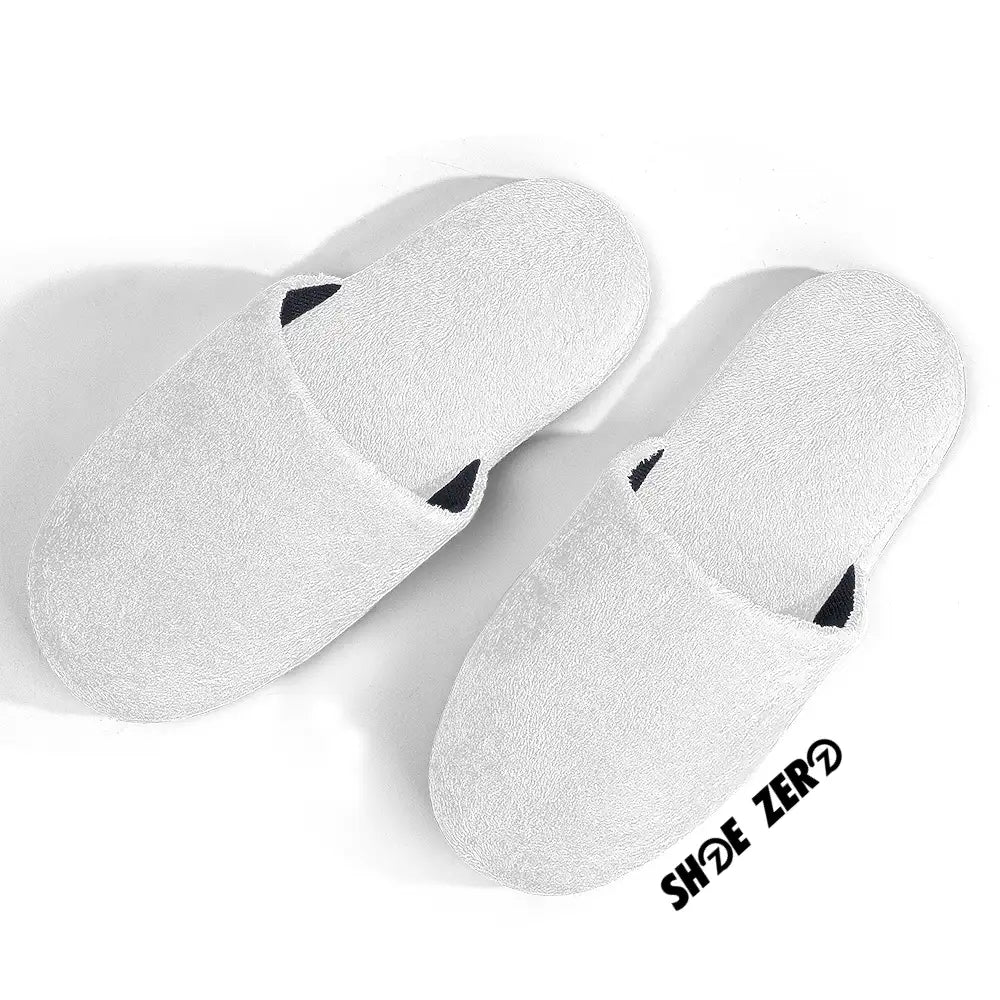 Customizable Slippers White Design your own Shoe Zero