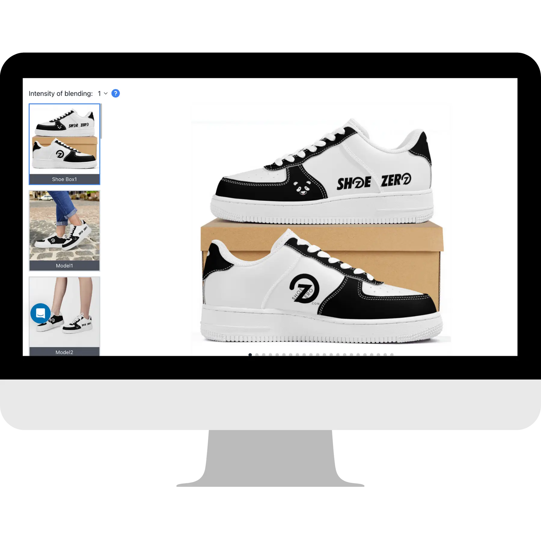 Zero | Create Own Shoes Upload Any Design Element