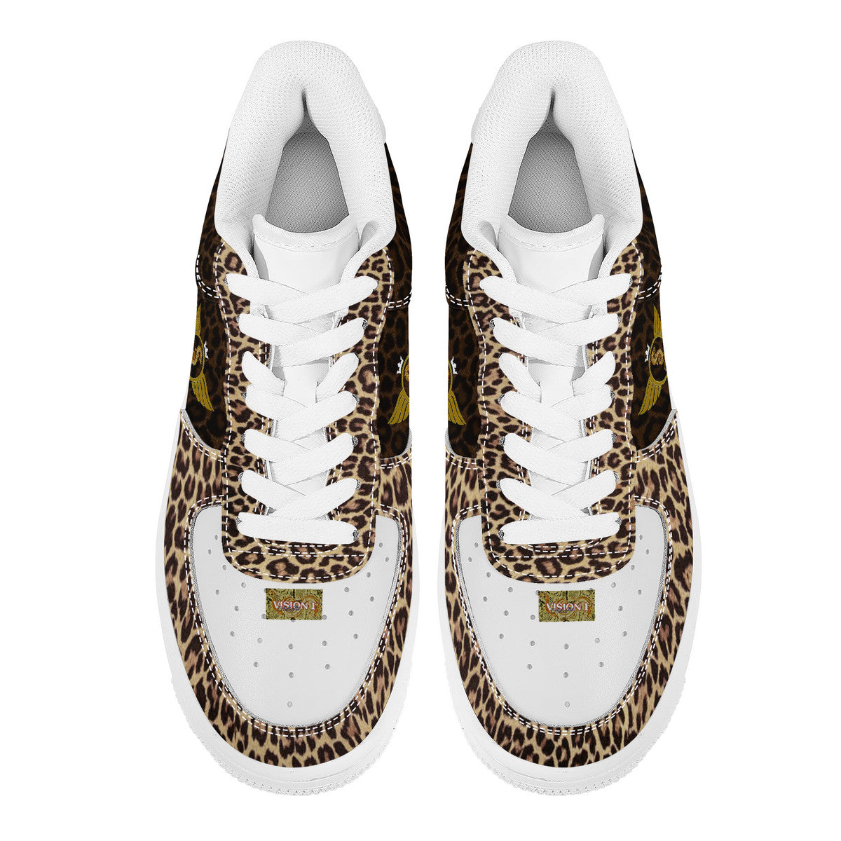 Majestic Cheetah and Black Print | High Top Customized | Shoe Zero
