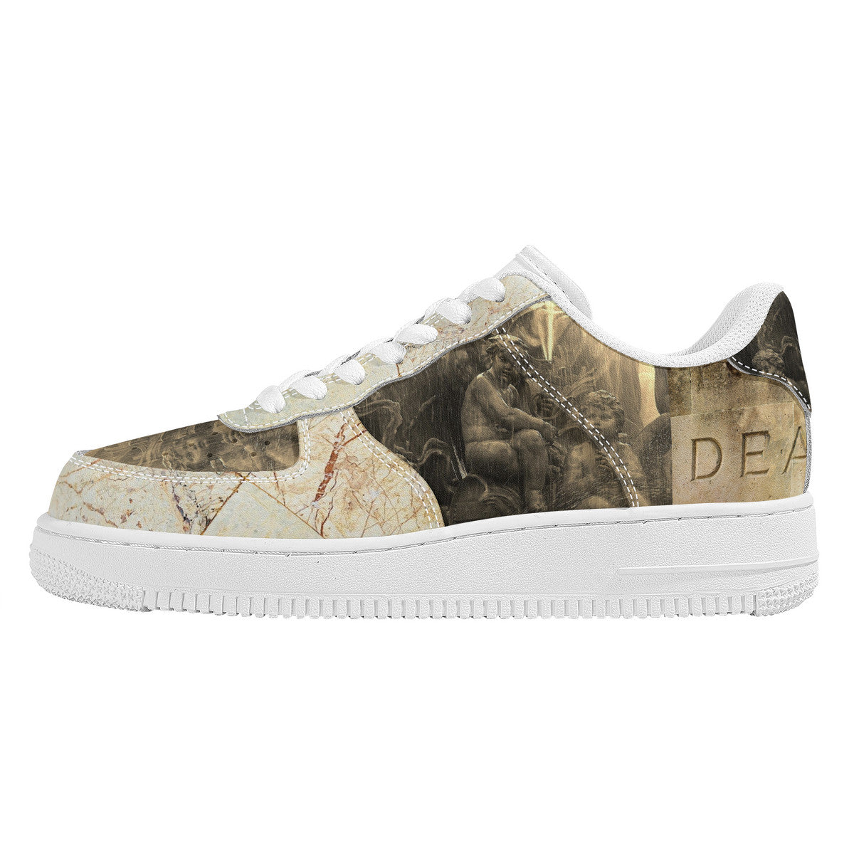Marble Texture Low Tops | Custom Branded Shoes | Shoe Zero