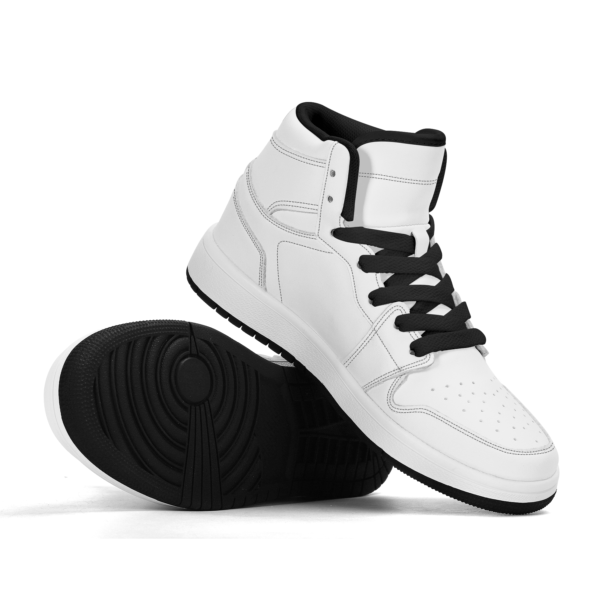 Kids Customizable High Top Vegan Leather Sneakers | Design your own | Shoe Zero