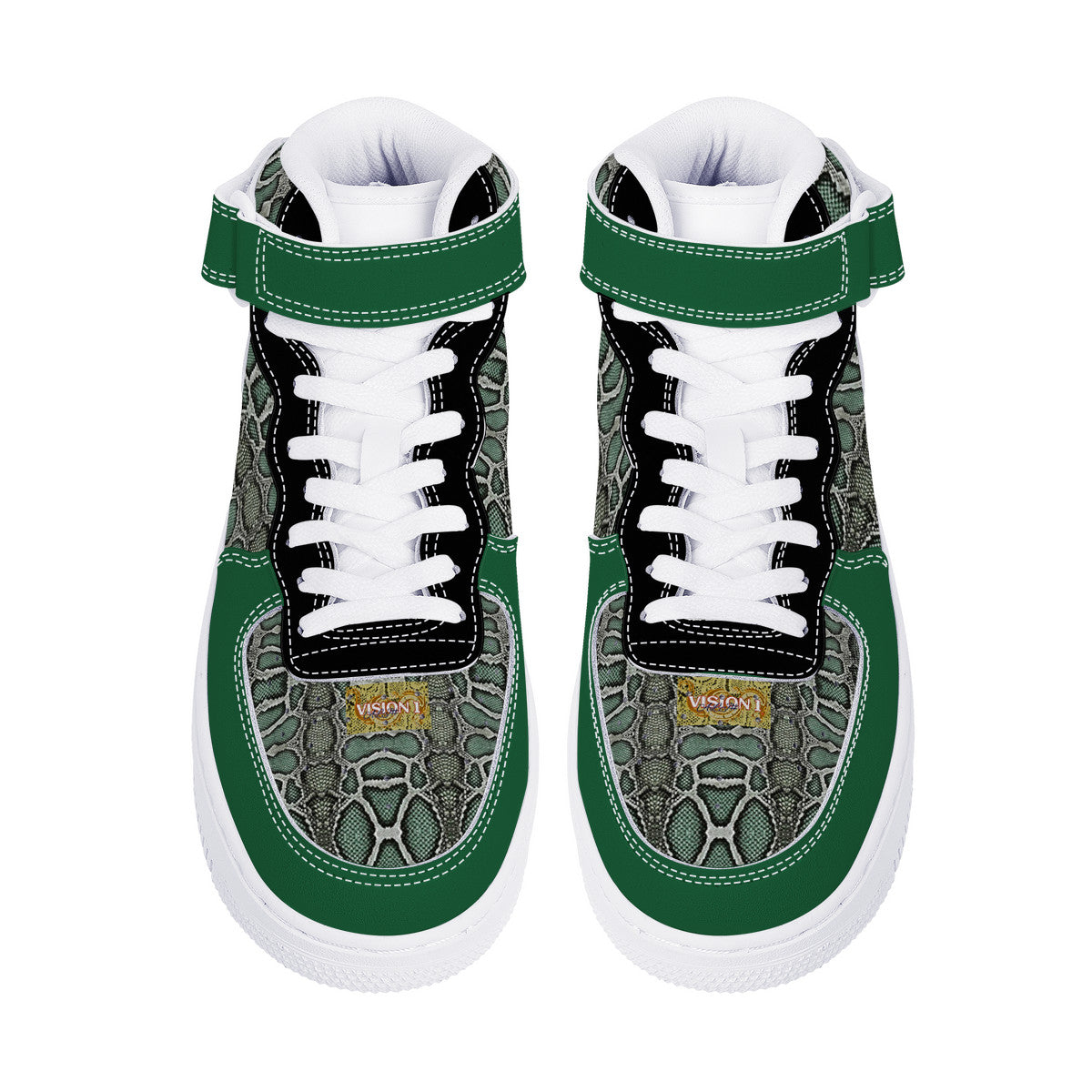 Majestic Green | High Top Customized | Shoe Zero